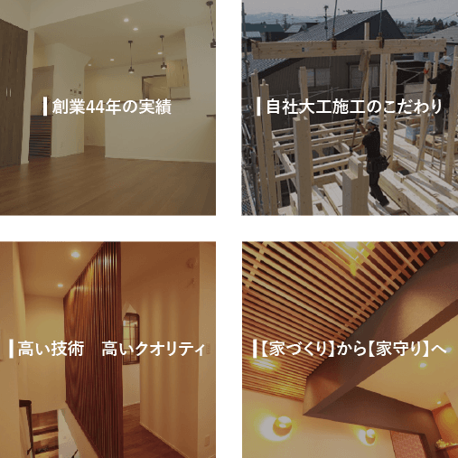 4つのこだわり