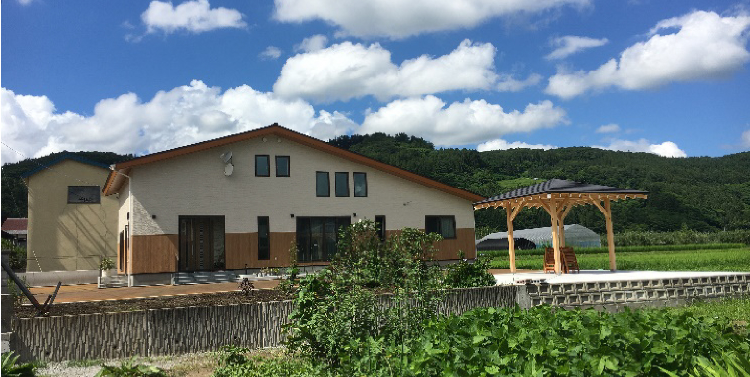 写真：家の外観